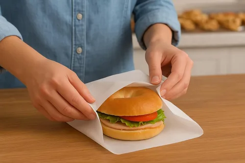 Miniatura 4 de Bandejas de papel kraft marrón para alimentos, juego de 100 bandejas para nachos para perros calientes, bandejas de papel para perros calientes