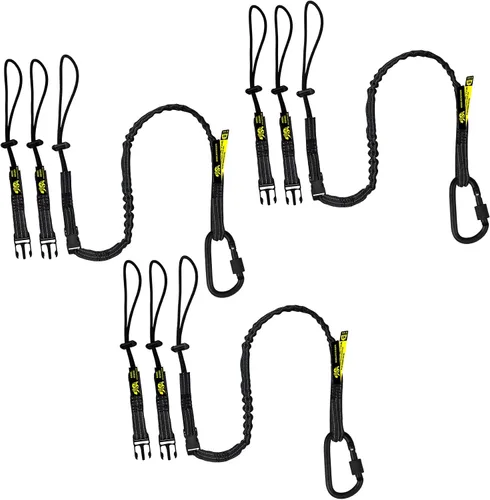 Miniatura 13 de BearTOOLS Cordón de seguridad intercambiable para herramienta de cambio rápido, 3 en 1, protección contra caídas de seguridad, bloqueo de tornillo