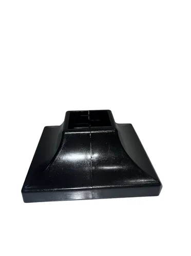 Miniatura 4 de JM Steel. Falda de plástico entrelazada para postes de 1 "x 1" para poste y 3.5 "x 3.5" para base.