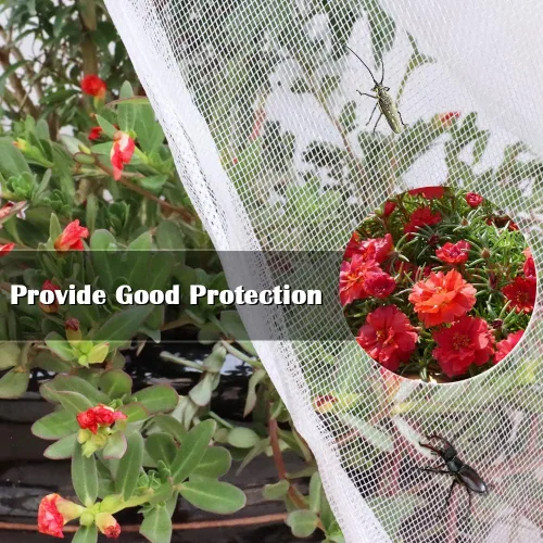 Miniatura 4 de Cubiertas de red para árboles frutales con cremallera para proteger de ardillas y pájaros, red grande para árboles frutales, protección de red