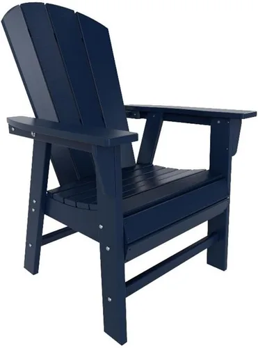 Miniatura 28 de Costaelm Sillas de césped, sillas de porche delantero, HDPE balcón, piscina, silla Adirondack, moderna silla de patio al aire libre, salón de resina
