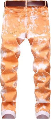 Miniatura 2 de DANT BULUN Pantalones de mezclilla elásticos y ajustados para hombre