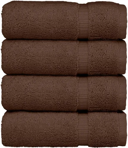 Miniatura 8 de Colección de calidad de hotel y spa, altamente absorbente y de secado rápido, 100% algodón turco, 750+ GSM, toallas ecológicas, toallas con borde
