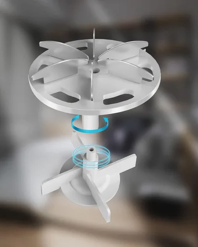 Miniatura 5 de VASSON Paquete de 6 cuchillas de repuesto para afeitadora de tela compatibles con máquinas de afeitar VASSON de doble cabeza