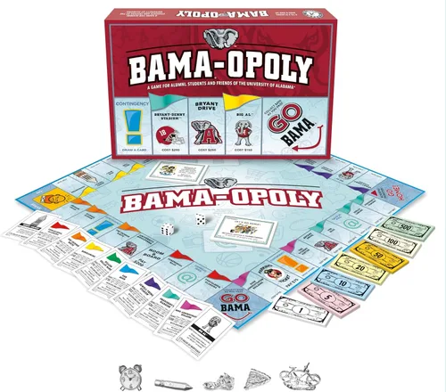 Miniatura 3 de Juego de mesa Bamaopoly de la Universidad de Alabama.