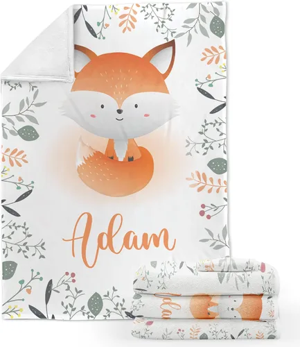 Miniatura 16 de ZouZou Mantas de bebé personalizadas con nombre, mantas de bebé personalizadas para niños, manta de bebé de avión, el mejor regalo para bebé, recién