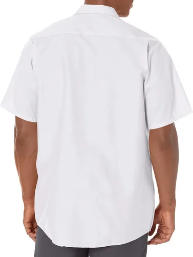 Miniatura 3 de Red Kap Camisa de trabajo industrial para hombre ajuste regular manga corta