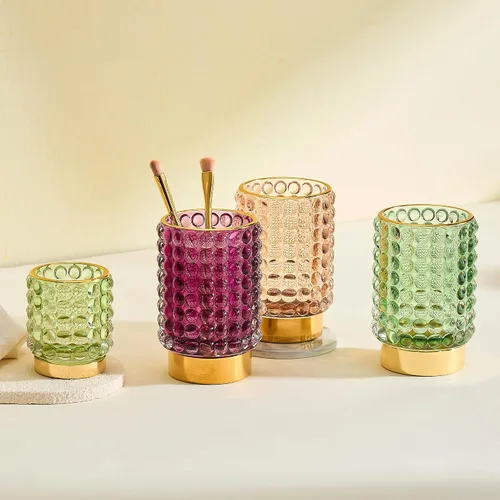 Miniatura 9 de Organizador de brochas de maquillaje, soportes para cepillos de dientes, soporte para lápices de escritorio, taza multifuncional para pinceles