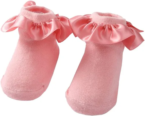 Miniatura 31 de Toptim Calcetines de tobillo para niñas pequeñas, calcetines casuales transpirables