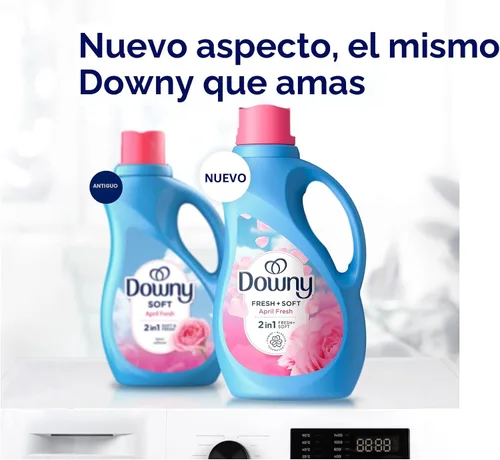 Miniatura 7 de Downy Líquido suavizante de telas, aroma fresco de abril, 111 onzas líquidas, 150 cargas