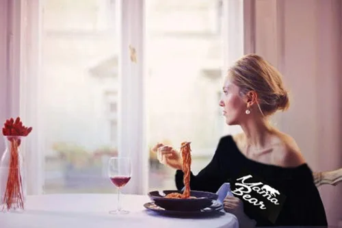 Miniatura 3 de Sudadera de manga larga con estampado de calabaza aterradora y hombros descubiertos para mujer