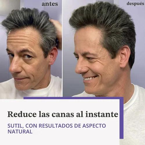 Miniatura 2 de Just For Men Touch of Gray, Kit de tinte de cabello para hombre con aplicador de peine para una fácil aplicación, ideal para un aspecto de sal