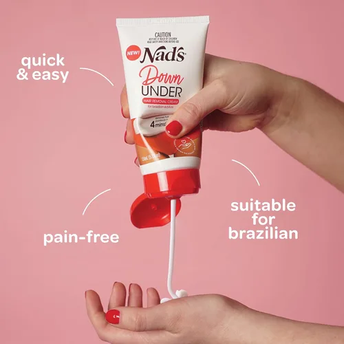Miniatura 2 de Crema Nad's Down Under para Mujeres, Crema de Depilación Íntima 150 ml