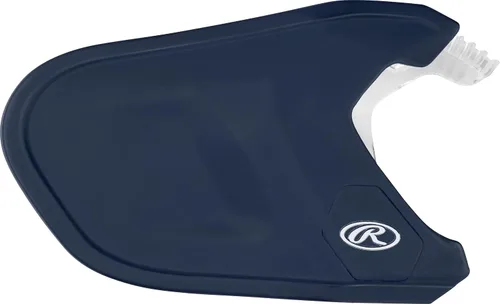 Miniatura 13 de Rawlings Protector facial de ajuste MACH Pieza de extensión ajustable Se adapta a cascos de la serie Mach Mate Opciones LHB y RHB Negro