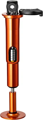 Granite Stash RT - Multiherramienta para bicicleta de trinquete con 9 puntas almacenadas en el interior de la horquilla cónica, soporte de Naranja