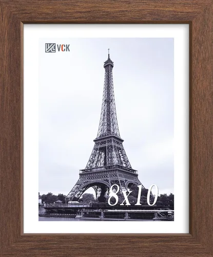 Miniatura 95 de VCK Portarretratos de madera negra de 5 x 7 pulgadas, para colgar en la pared, galería o mesa, 1 paquete