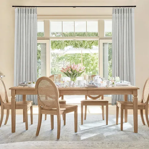 Miniatura 6 de RYB HOME Cortinas de lino gris – Mezcla de lino natural para una decoración elegante del hogar, dormitorio, puertas correderas, 70 pulgadas de ancho