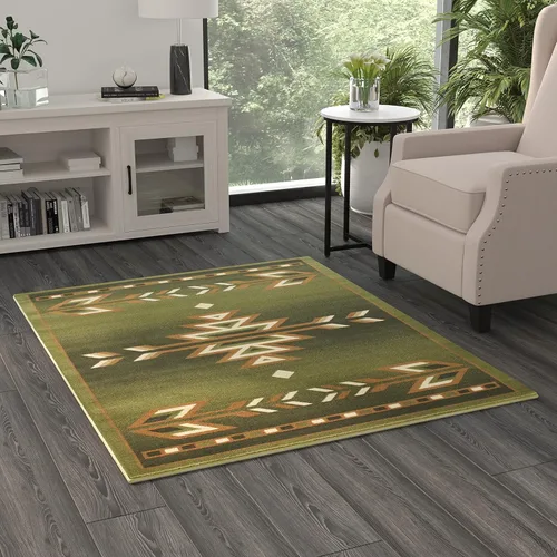 Miniatura 26 de Masada Masada Rugs Southwest - Alfombra nativa americana de 2 x 3 pies, color azul