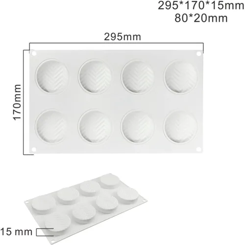 Miniatura 3 de Molde de silicona para hornear pasteles, moldes de jabón, moldes de silicona en forma de flor para molde de postre francés casero para pastelería