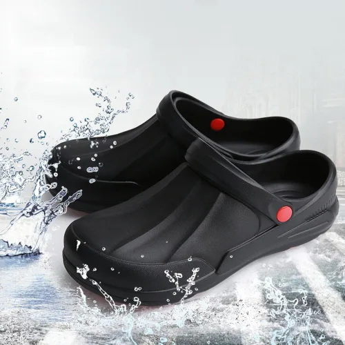 Miniatura 3 de Zapatos de chef para hombres y mujeres, zapatos de cocina antideslizantes, zapatos de trabajo impermeables a prueba de aceite, resistentes al agua
