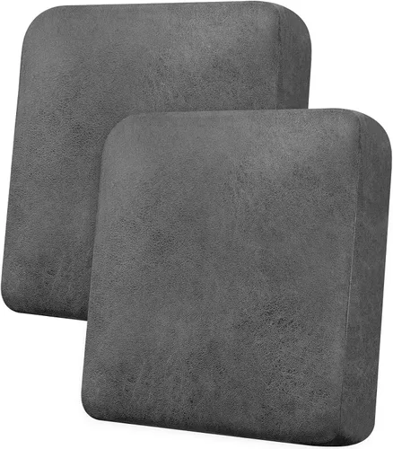 Miniatura 121 de Funda de cojín para sofá con aspecto de cuero, 1 unidad, elástica, para sala de estar, funda de cojín individual para sofá, protector de asiento