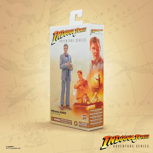 Miniatura 3 de Indiana Jones Adventure Series and the Last Crusade, (Profesor) juguete, figuras de acción de 6 pulgadas, niños a partir de 4 años