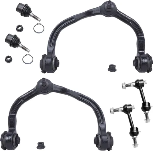 Miniatura 97 de Detroit Axle - Kit de brazos de control de extremo delantero 4WD para Ford 04-08 F-150, 06-08 Lincoln Mark LT, 4 extremos de barra de acoplamiento