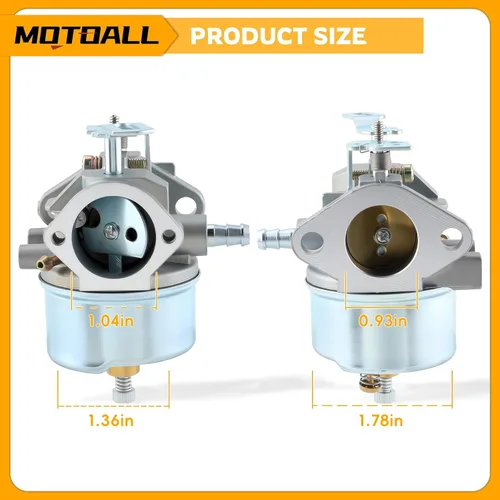 Miniatura 3 de MOTOALL Kit de afinación de carburador ajustable para John Deere AM134818 AM38161 AM100941 AM108412 AM108405 321 526 726 732 824 826 828 1026 1028