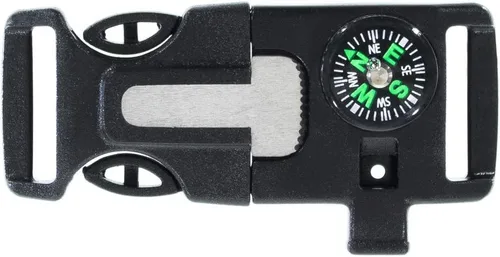 Miniatura 7 de Paracord Planet Hebillas y hebillas de silbato de supervivencia de emergencia de liberación lateral de plástico – Elige entre 1/2", 5/8" o 3/4