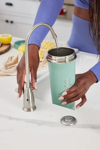 Miniatura 6 de Takeya 32 oz Stainless Steel Insulated Tumbler with Straw Lid, Premium Quality, Sweatproof
