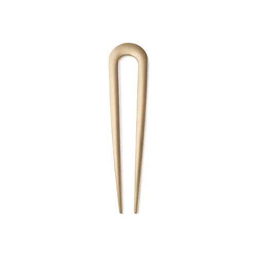 The Hair Edit Horquilla Francesa Sleek Chignon, Elegante Accesorio de Cabello de Metal Dorado para Moños, Giros Franceses y Peinados Recogidos, Oro