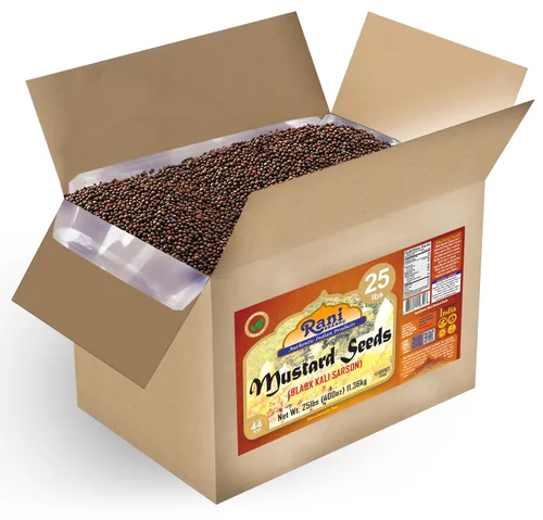 Miniatura 10 de Rani - Semillas de mostaza molida, especias en polvo (Rai Sarson) 3 onzas (3.00 oz) tarro de PET ~ Todo natural Apto para gluten Sin OMG