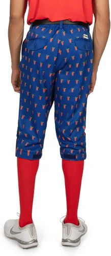 Miniatura 2 de Tipsy Elves Pantalones de golf para hombre, calcetines a juego incluidos, pantalones deportivos para hombre con diseños que cambian el juego
