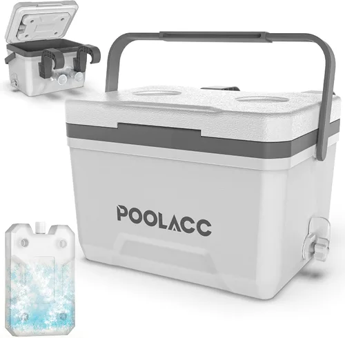 Miniatura 9 de Portable Personal Cooler, Poolside Ice Chest Fits INTEX Pools, Hard-Sided Cooler, Bonus Ice Pack Included, For Above Ground Pool or Spa