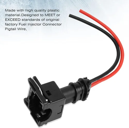 Miniatura 5 de 8 piezas de conector de inyector de combustible EV1 OBD1 enchufe arnés de cable de cableado coleta telar clip corte para RC, Bosch, Honda, Ford