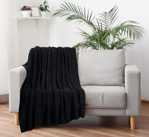 Miniatura 7 de Utopia Bedding Manta térmica 100% algodón, suave, ligera, transpirable, acogedora manta de primavera y verano para cama, decoración del hogar
