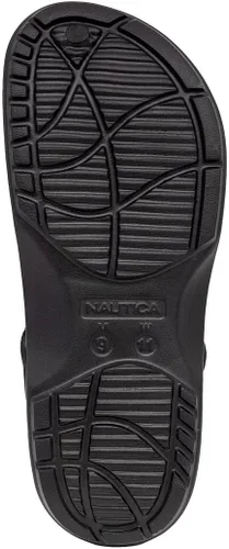 Miniatura 6 de Nautica Zuecos para hombre, sandalias deportivas deportivas, sin cordones con correa trasera ajustable, (zapatos de aguapantuflas peludas) River Edge