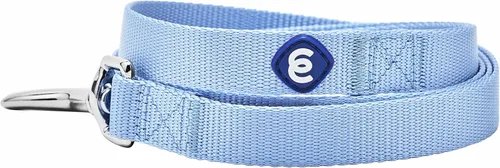 Miniatura 5 de Blueberry Pet Essentials - Correa de perro azul cambray para perros medianos - 5' * 3/4" Correa de nailon resistente Correa ligera