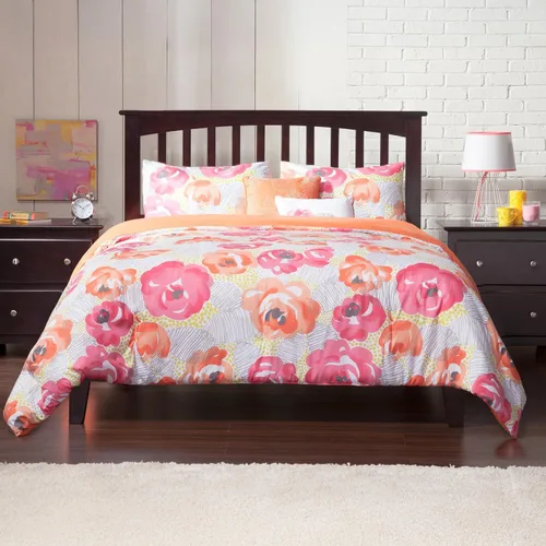 Miniatura 8 de AFI, Mission Queen - Cama plataforma color espresso