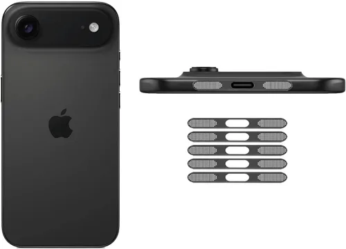 Miniatura 18 de para iPhone 17 Pro Max Auricular Parlante Malla Anti Polvo Adhesiva Cubierta - 5 PIEZAS / Naranja Cósmico Naranja (Cosmic Orange)