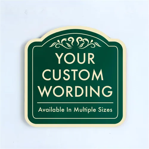 Miniatura 51 de SPEEDYORDERS Letreros metálicos personalizados, letreros de aluminio personalizados, 36 x 24 pulgadas, plata cepillada, palabras y citas, decoración