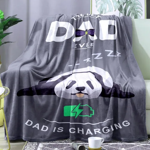 Miniatura 10 de Manta de panda súper suave y acogedora Mantas ligeras azules con diseño de pandas Accesorios de pandabear regalos para niñas, adolescentes y mujeres
