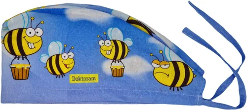 Miniatura 10 de Print Scrub Caps - Sombrero perfecto para enfermeras, médicos y EMTs..