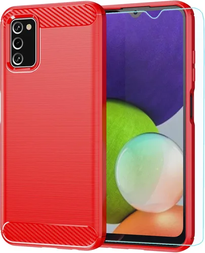Miniatura 10 de M MAIKEZI Funda para Samsung A03S, Galaxy A03S con protector de pantalla HD, absorción de golpes flexible de TPU parachoques de goma suave