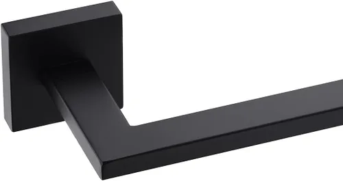 Miyili Toallero de baño de 30 pulgadas de acero inoxidable, accesorios de baño modernos para montaje en pared, negro mate, A06B75A