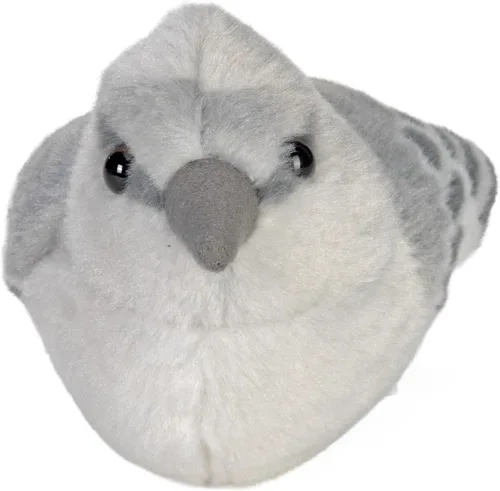 Miniatura 2 de Wild Republic Audubon Birds Northern Mockingbird - Peluche con auténtico sonido de pájaro, animal de peluche, juguetes de pájaros para niños