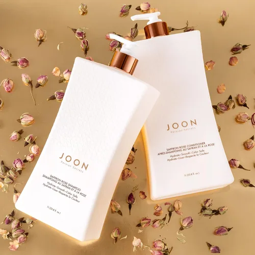 Miniatura 6 de Joon Acondicionador de rosa azafrán + aceite de granada y pistacho, 33.8 onzas líquidas