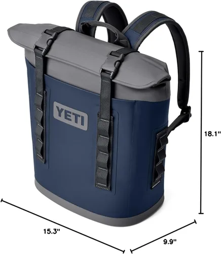 Miniatura 8 de YETI Hopper M Series Mochila enfriadoras de lados suaves con acceso MagShield Azul marino
