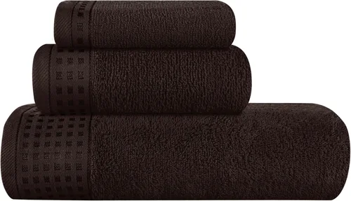 Miniatura 69 de GLAMBURG Juego de 2 toallas de baño de gran tamaño 100% algodón, 28 x 55 pulgadas, ultra suaves, altamente absorbentes, compactas, de secado rápido