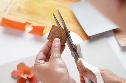 Miniatura 5 de Fiskars Tijeras de medios mixtos Amplify de 8 pulgadas, color blanco
